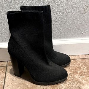Black boots